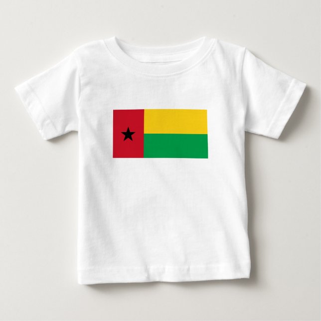 Guinea Bissau Flag Baby T-Shirt (Front)