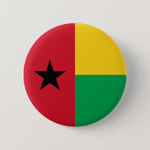 Guinea Bissau Flag Button