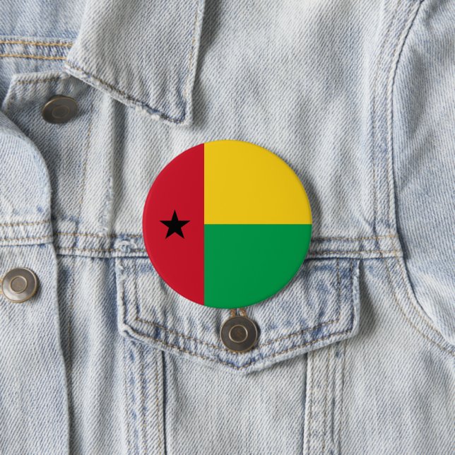 Guinea-Bissau flag Button (In Situ)