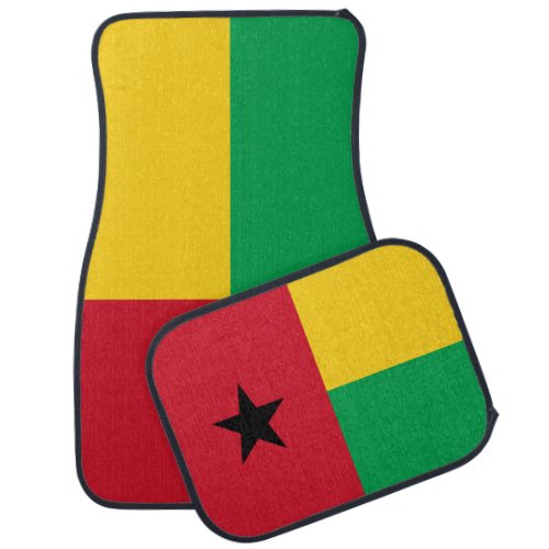 Guinea Bissau Flag Car Floor Mat