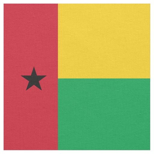 Guinea-Bissau flag Fabric