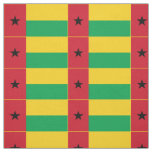Guinea Bissau Flag Fabric