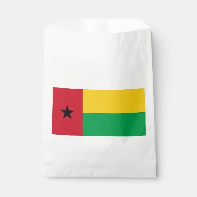 Guinea Bissau Flag Favor Bag (Front)