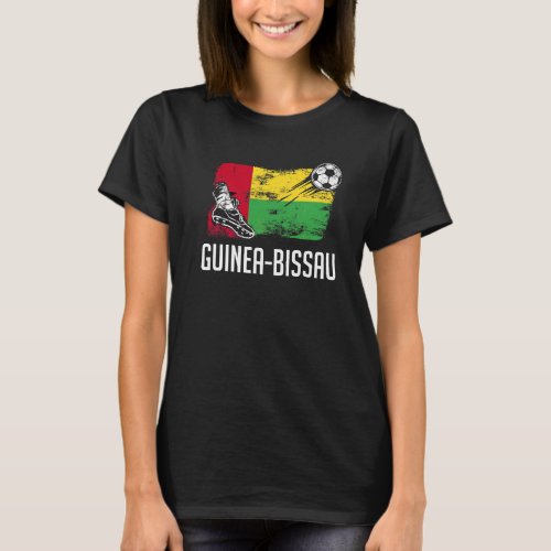 Guinea Bissau Flag Jersey Guinea Soccer Team Guine T_Shirt