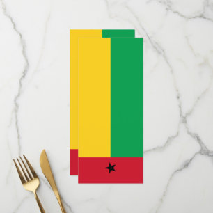Guinea-Bissau flag Menu