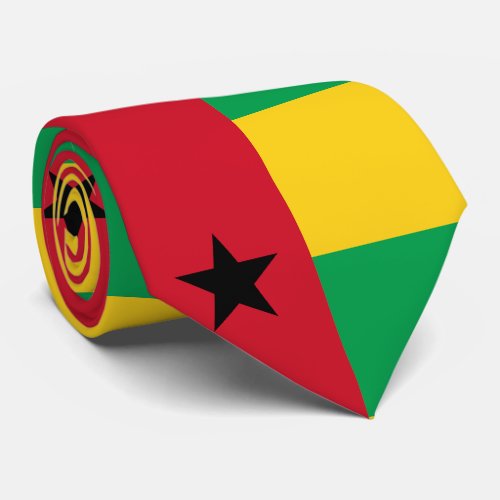 Guinea Bissau Flag Neck Tie