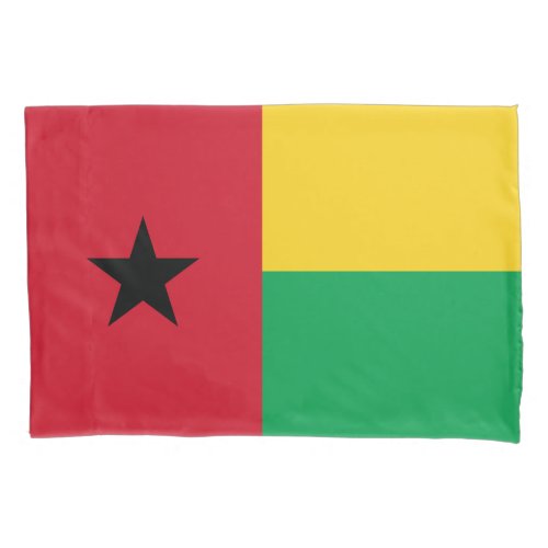 Guinea Bissau Flag Pillow Case