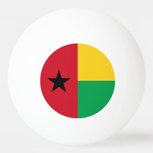 Guinea Bissau Flag Ping Pong Ball