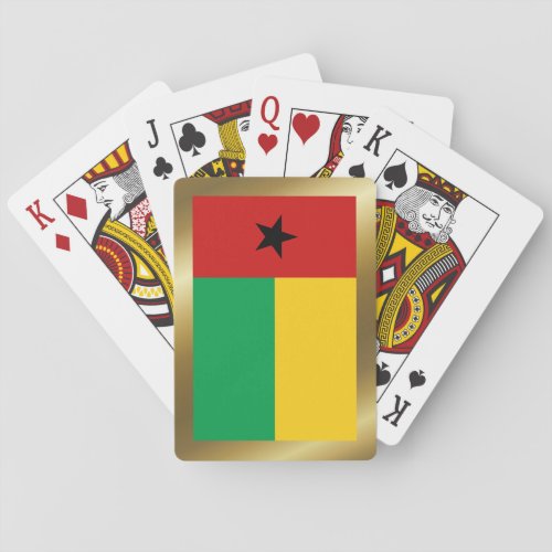 Guinea_Bissau Flag Playing Cards