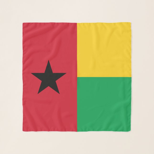 Guinea Bissau Flag Scarf (Front)