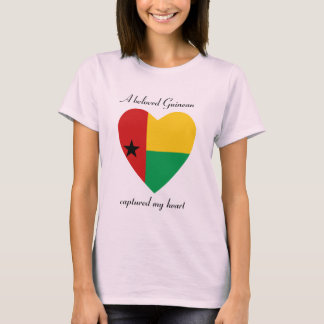 Guinea-Bissau Flag Sweetheart T-Shirt