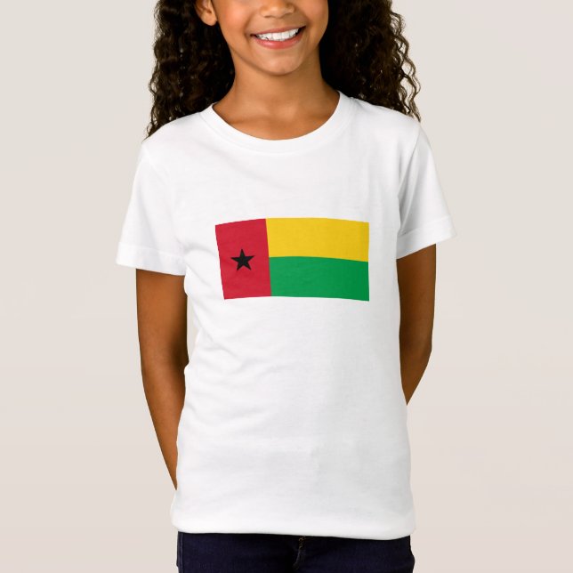 Guinea Bissau Flag T-Shirt (Front)