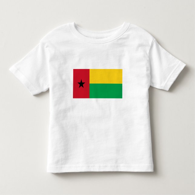 Guinea Bissau Flag Toddler T-shirt (Front)