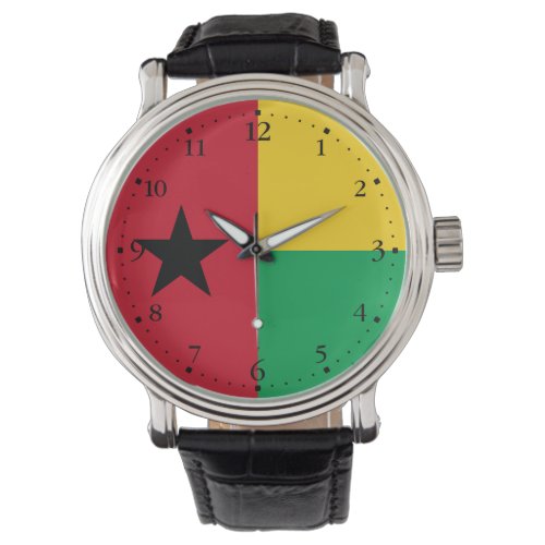 Guinea Bissau Flag Watch