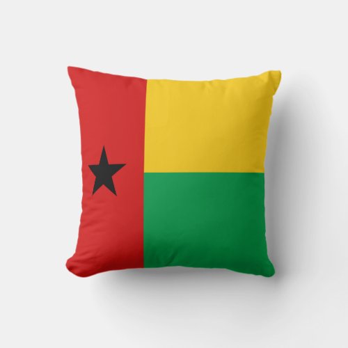 Guinea_Bissau Flag x Flag Pillow
