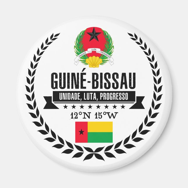 Guinea-Bissau Magnet (Front)