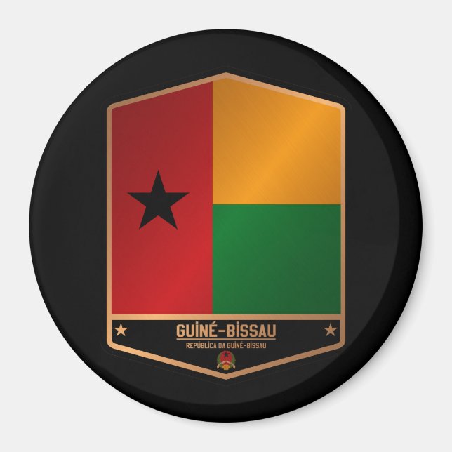Guinea-Bissau Magnet (Front)