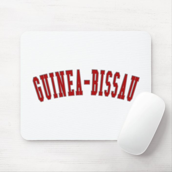 Guinea-Bissau Mouse Pad