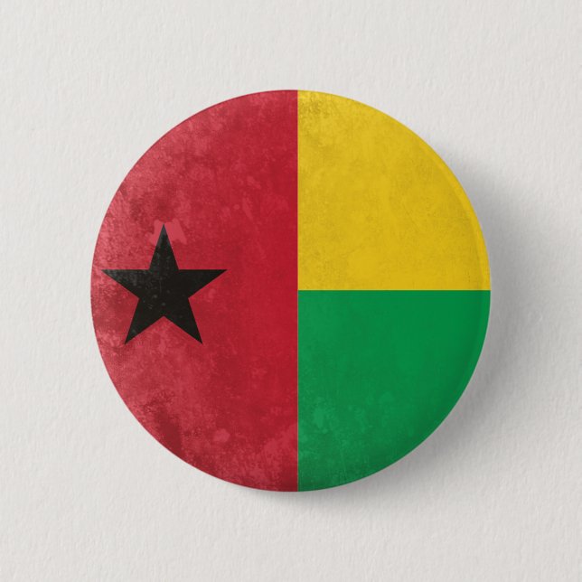 Guinea Bissau Pinback Button (Front)