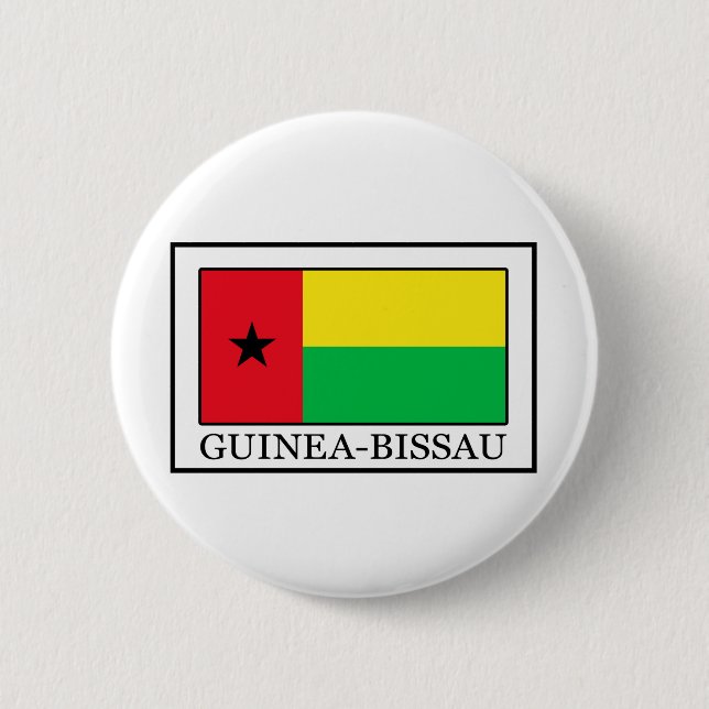 Guinea-Bissau Pinback Button (Front)