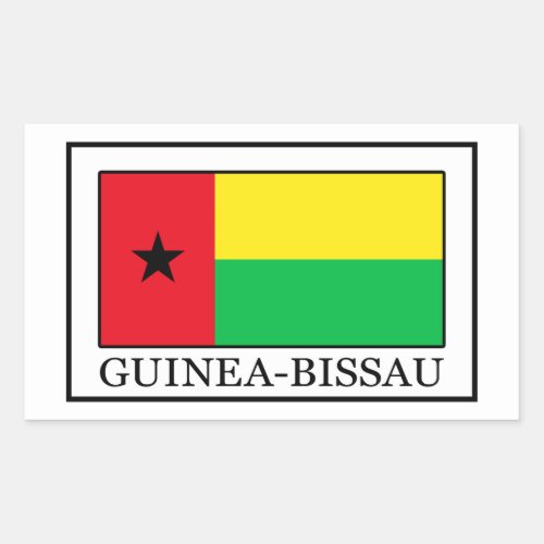 Guinea_Bissau Rectangular Sticker