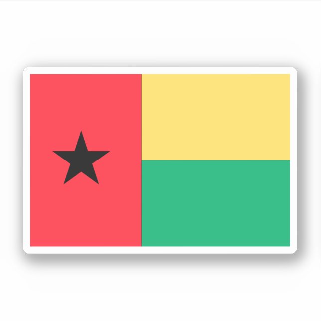 Guinea-Bissau Sticker (Front)