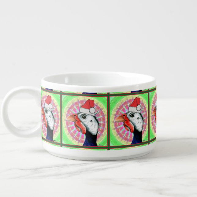 Guinea Christmas! Bowl (Right)