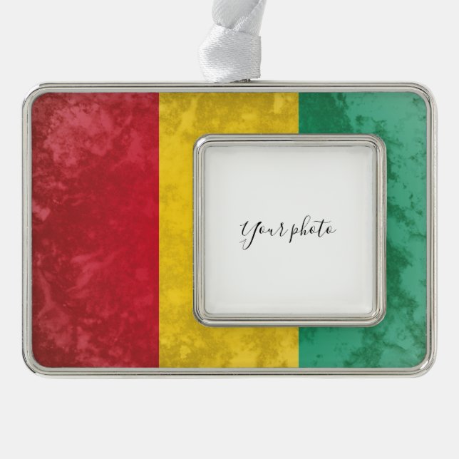 Guinea Christmas Ornament (Front)