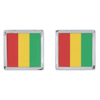 Guinea-Conakry Flag Cufflinks