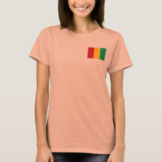 Guinea-Conakry Flag + Map T-Shirt