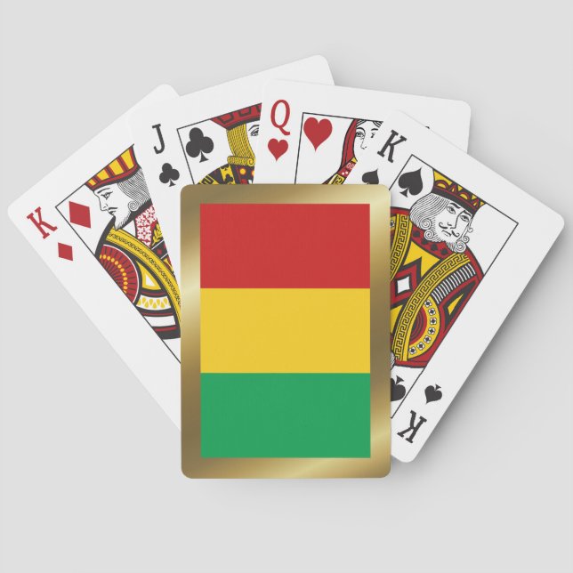 Guinea-Conakry Flag Playing Cards (Back)