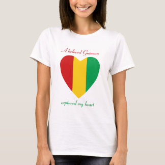 Guinea-Conakry Flag Sweetheart T-Shirt