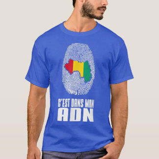 Guinea Conakry It's In My DNA Love Guinea Flag T-Shirt