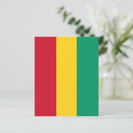 Guinea flag (Standing Front)