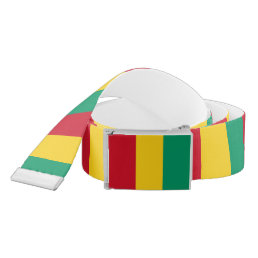 Guinea Flag Belt