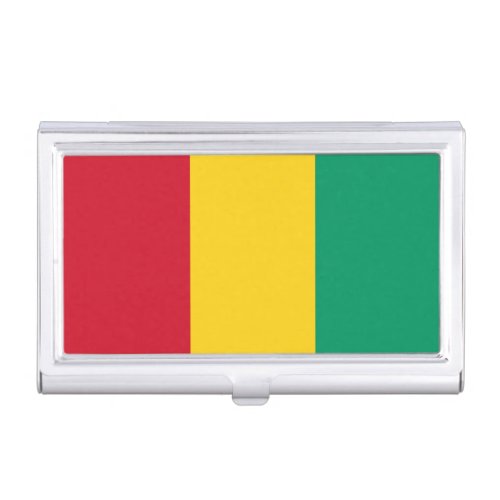 Guinea Flag Business Card Case