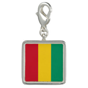 Guinea flag charm