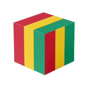 Guinea flag cube