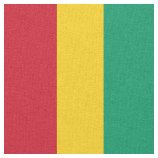 Guinea flag fabric
