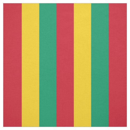 Guinea Flag Fabric