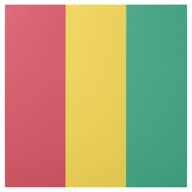 Guinea flag gallery wrap (Front)
