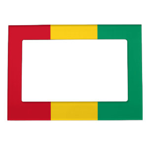 Guinea flag magnetic frame