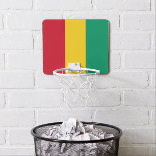 Guinea flag mini basketball hoop