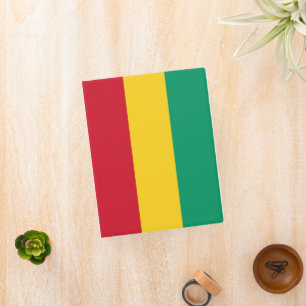 Guinea flag mini binder