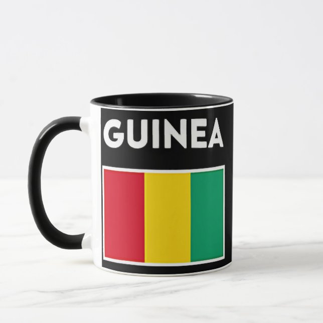 Guinea Flag  Mug (Left)