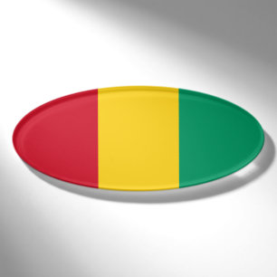 Guinea flag name tag