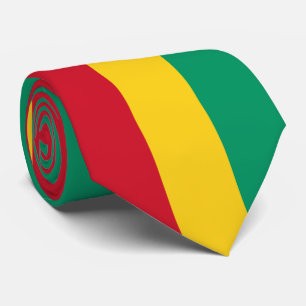 Guinea Flag Neck Tie