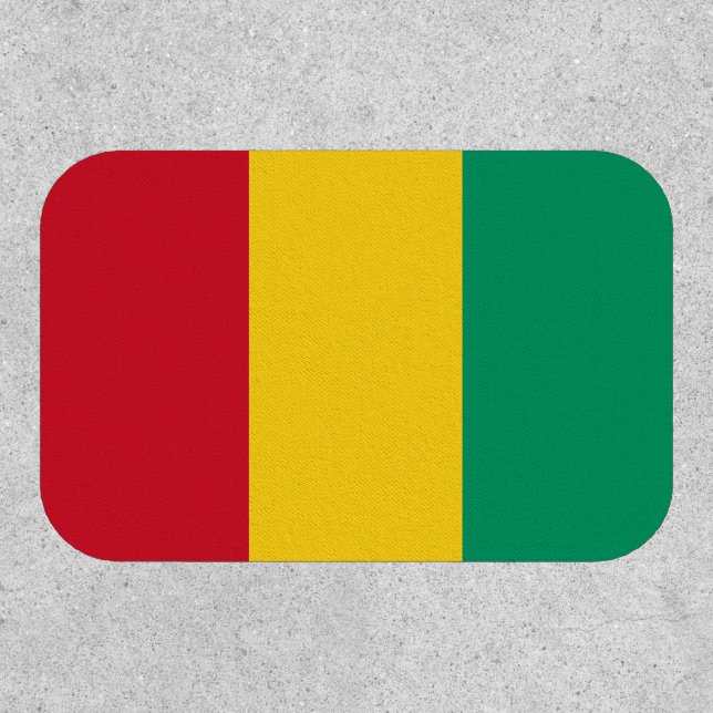 Guinea Flag Patch (Front)