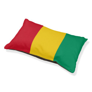 Guinea flag pet bed