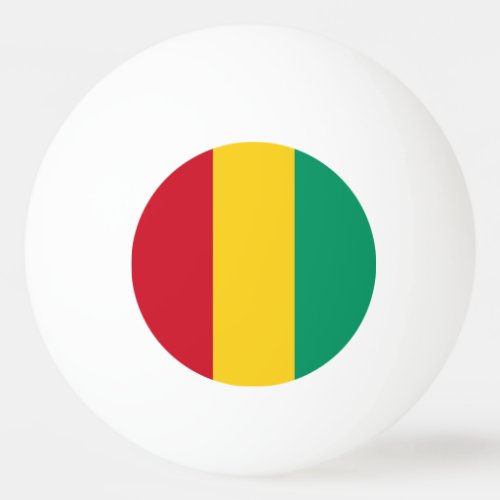 Guinea Flag Ping Pong Ball